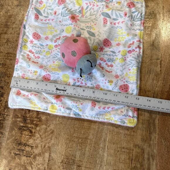 Carters Just One You Plush LADYBUG Security Blanket Lovey Floral #68080 Target - Picture 6 of 7